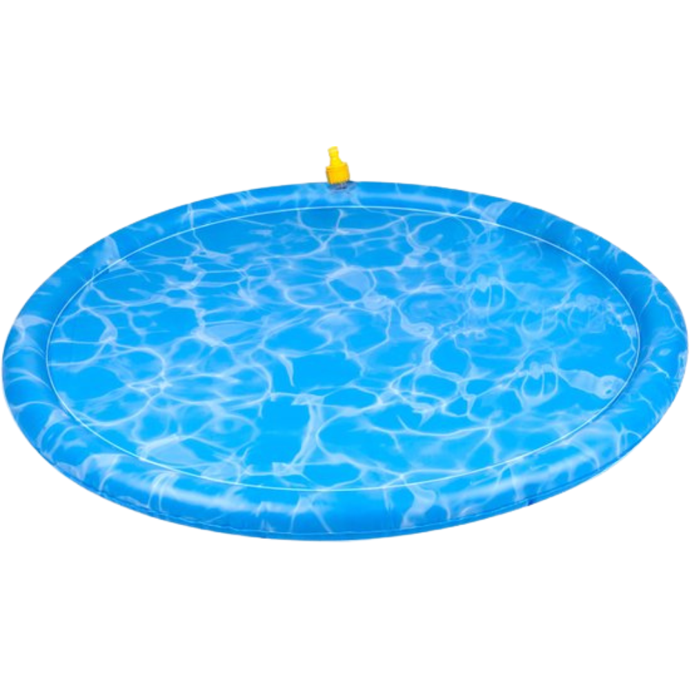Pataugeoire à jets pour chien – Piscine rafraîchissante 100 cm