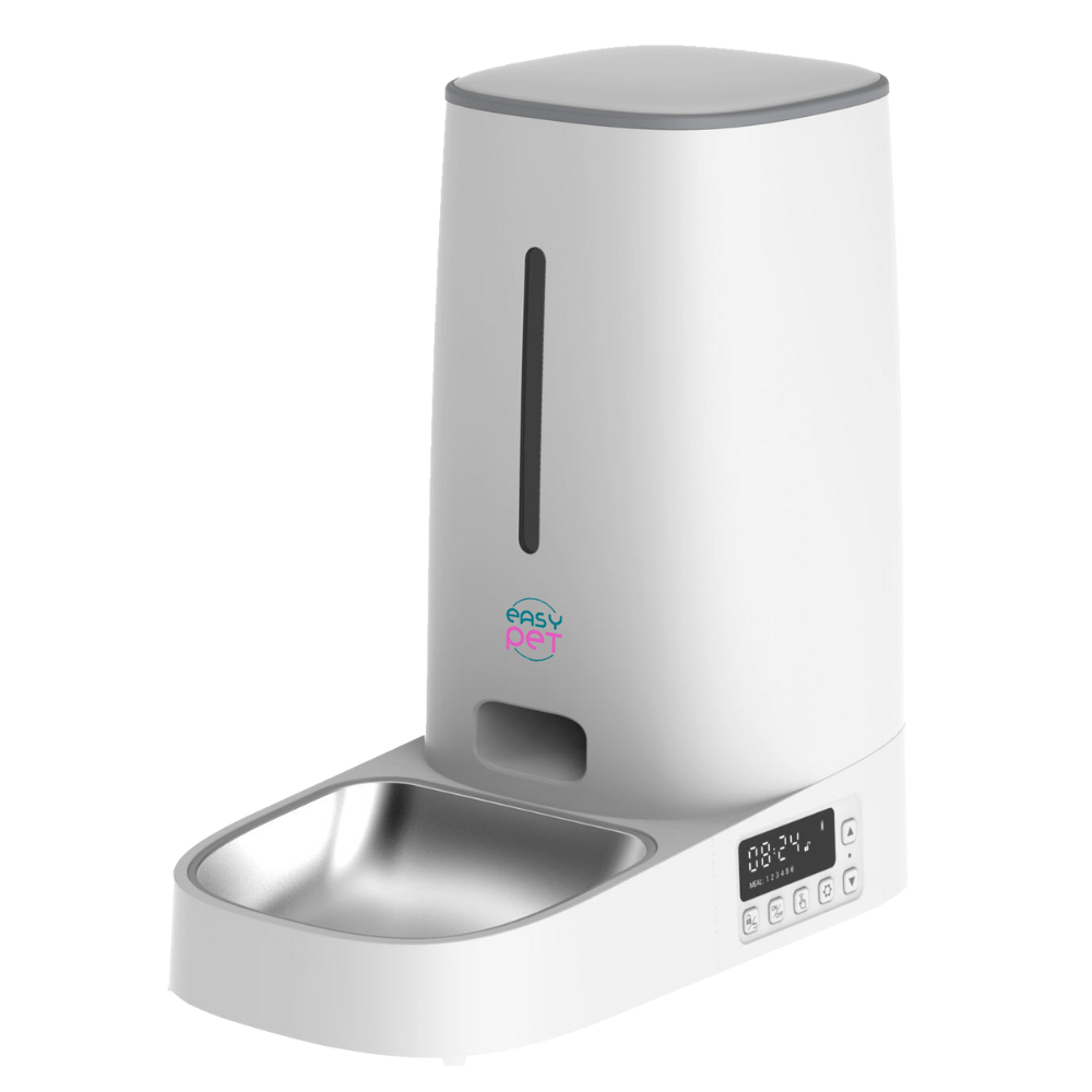 Distributeur Automatique de Croquettes 4L - Programmable & Facile à Utiliser