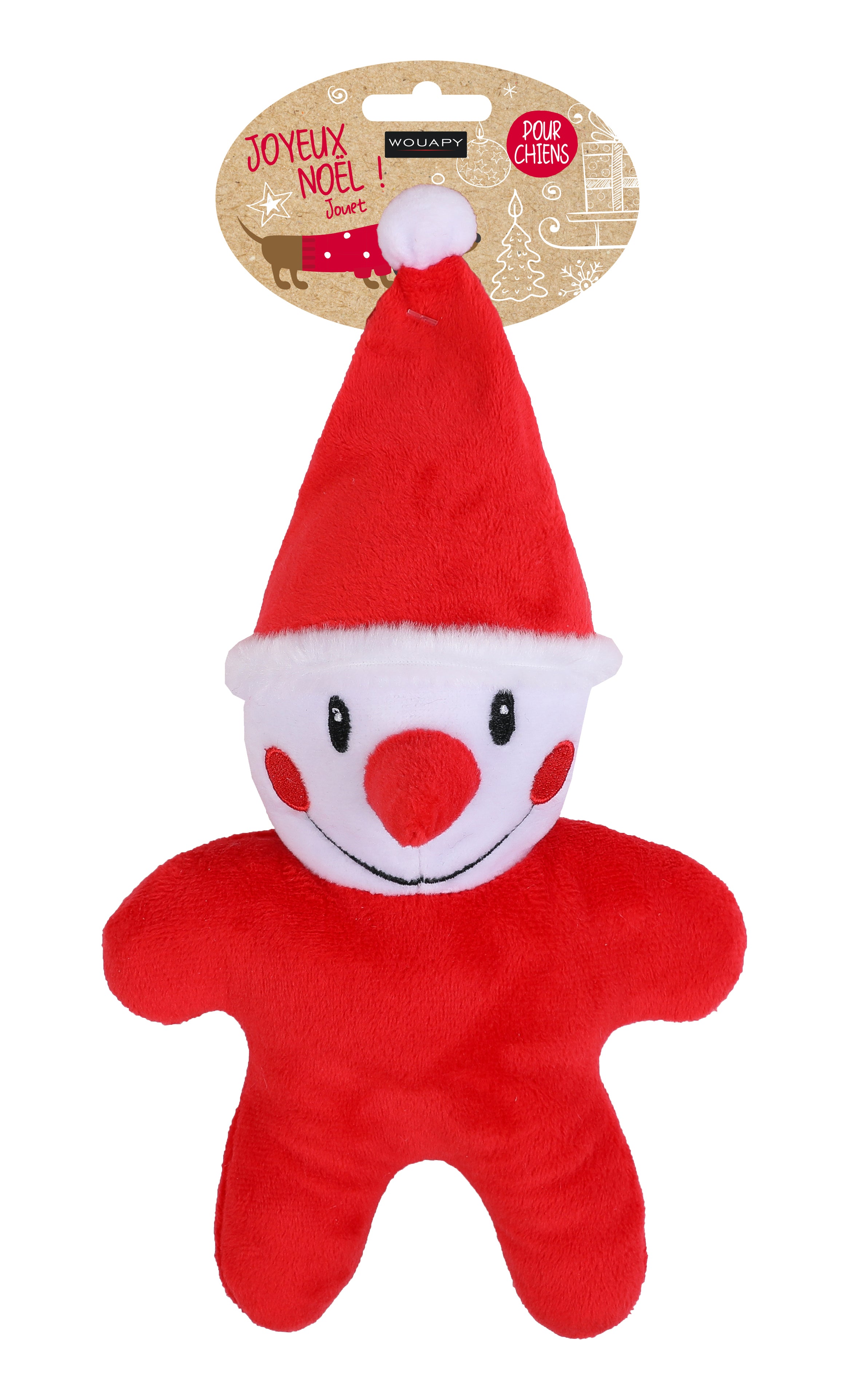 Bonhomme en peluche + sifflet