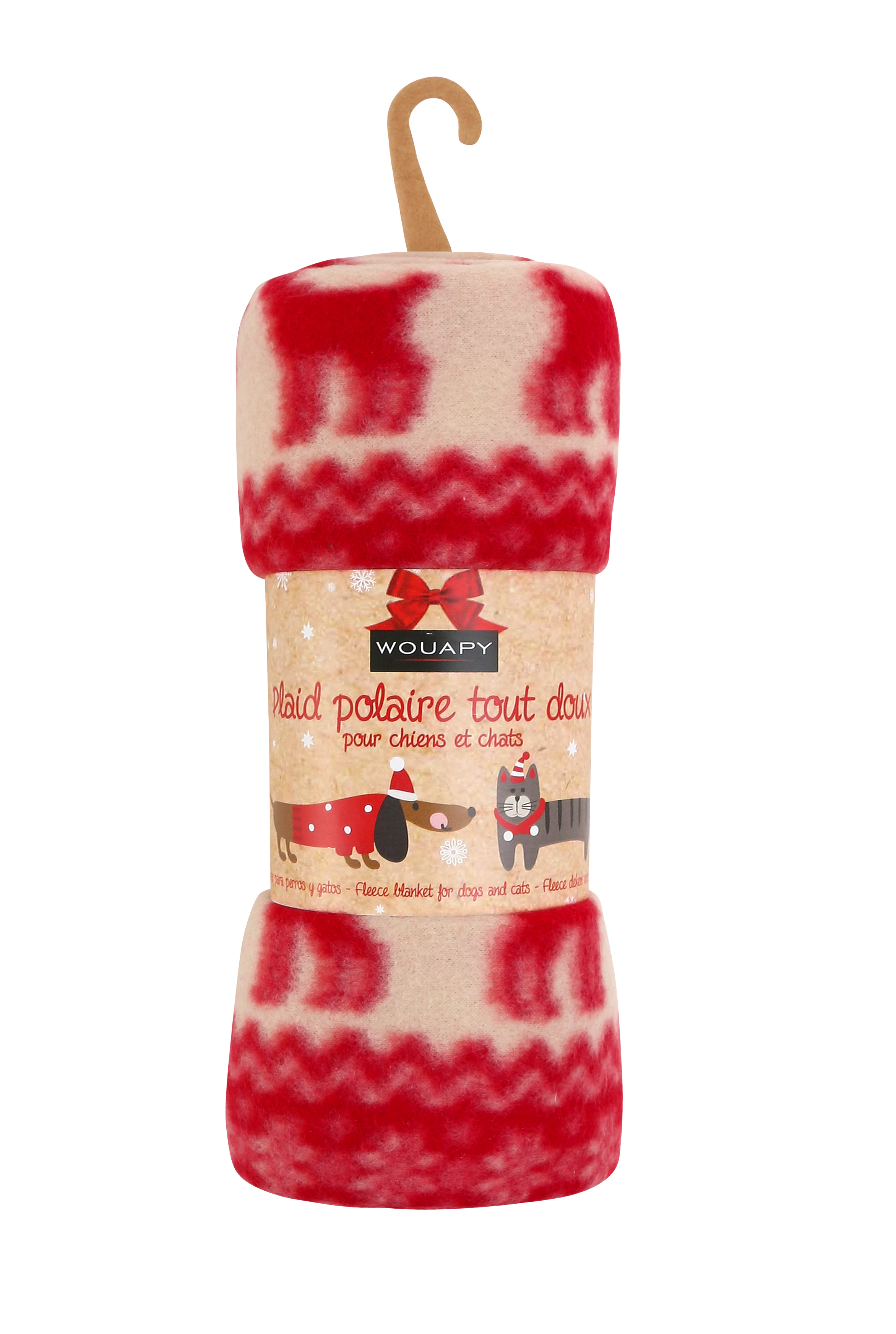 Plaid de Noël à Motifs 100 x 70 cm