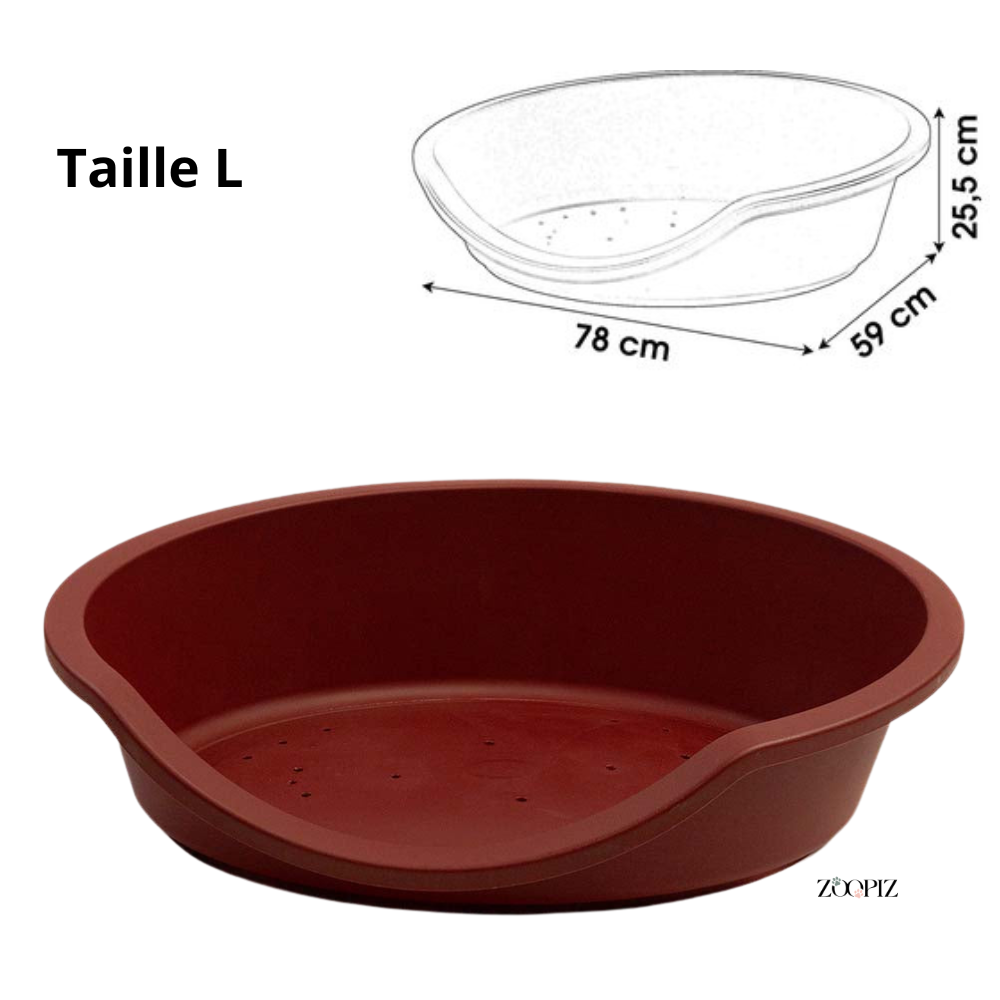 Panier Confortable pour Chien – Fond Antidérapant et Aéré (S à XL)