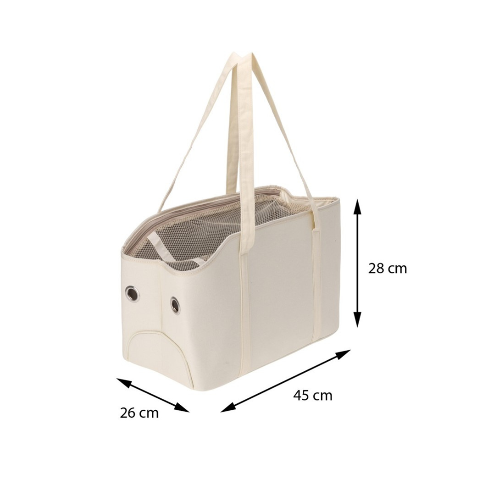 Sac de Transport pour Chat et Petit Chien - Confort et Aération
