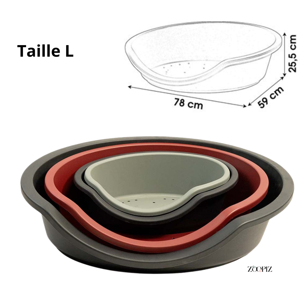 Panier Confortable pour Chien – Fond Antidérapant et Aéré (S à XL)