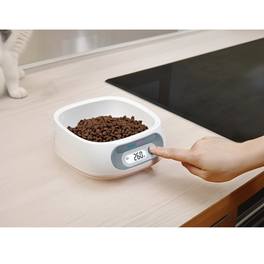 Pet Feeder with Built-in Scale - Precise Ration Control for Animals