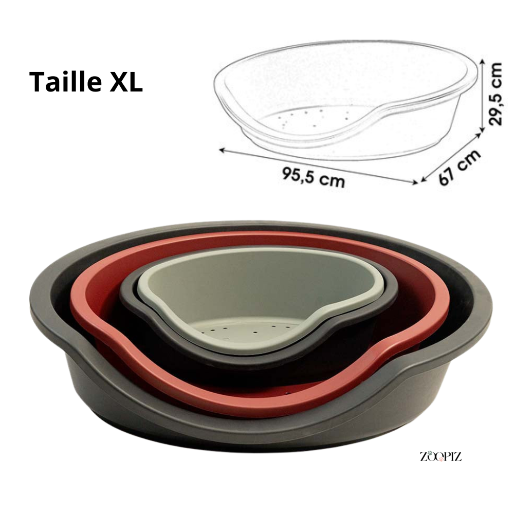 Panier Confortable pour Chien – Fond Antidérapant et Aéré (S à XL)