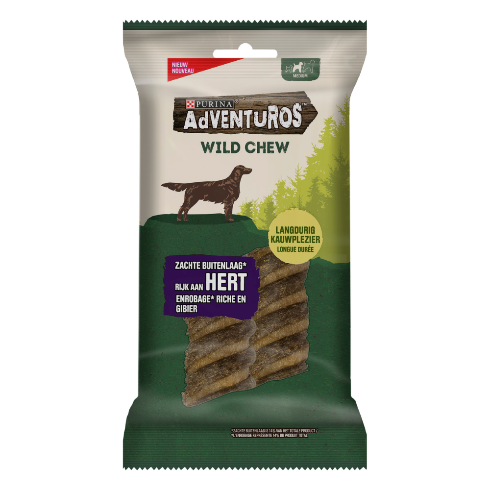 Os à macher Adventuros chien moyen - 200g