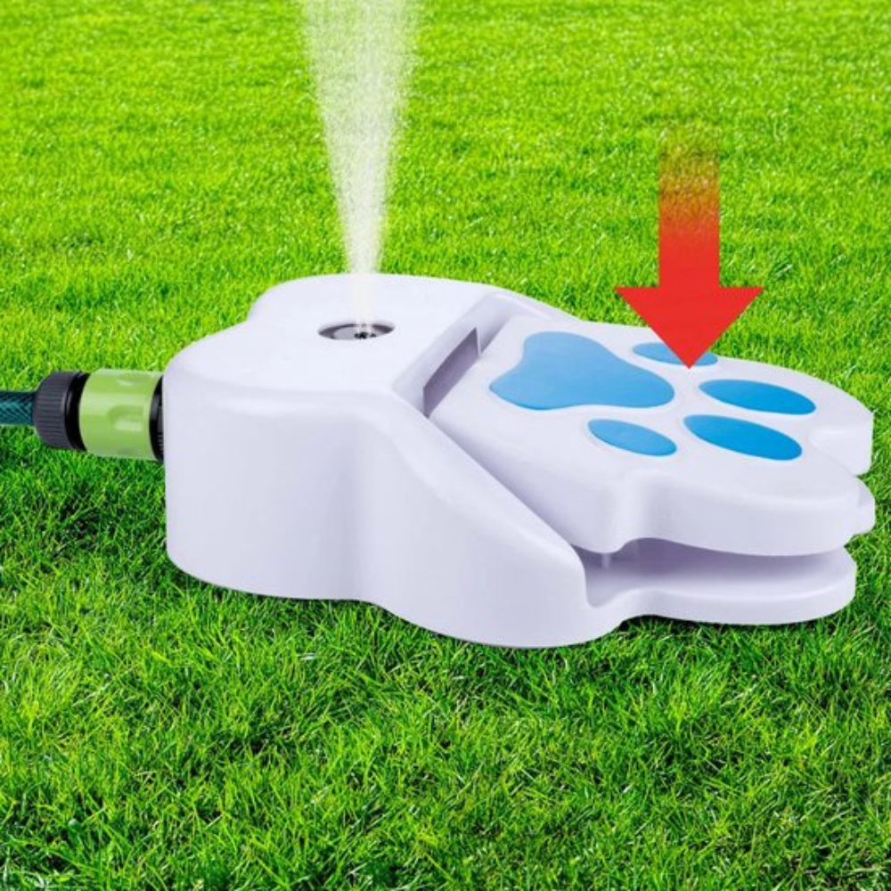 Dog Water Fountain - Outdoor Pedal Drinking Fountain with Water Jet