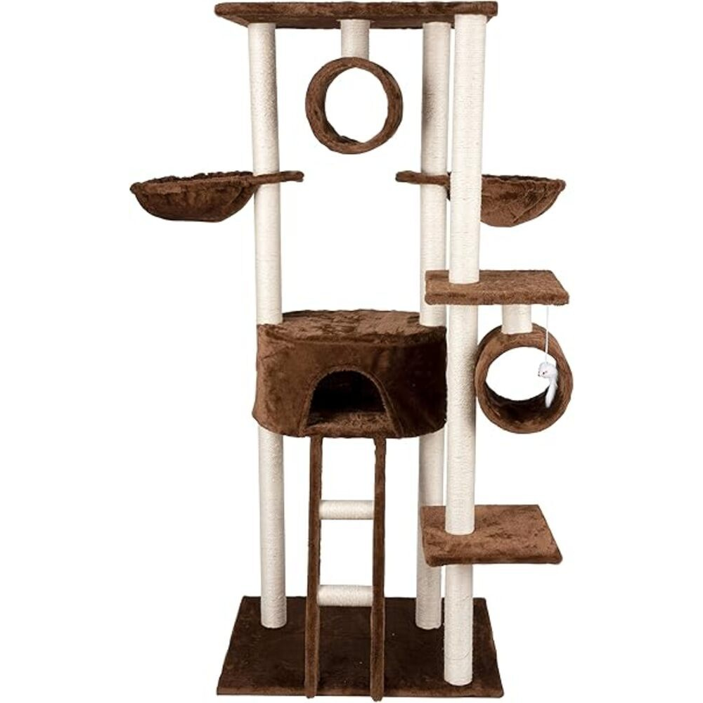 Arbre à Chat XXL H165cm – Aire de Jeu avec Griffoir et Plateformes