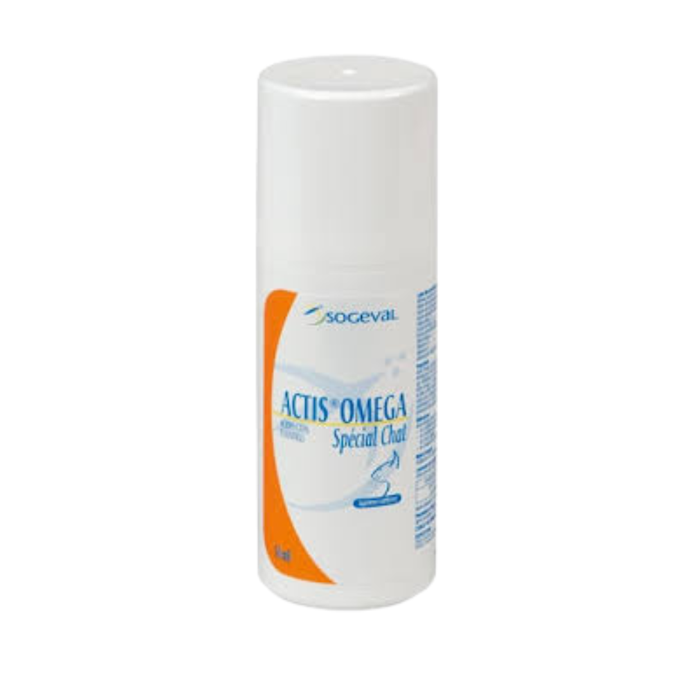 Actis Omega Chat 50ml – Complément Alimentaire Peau et Pelage