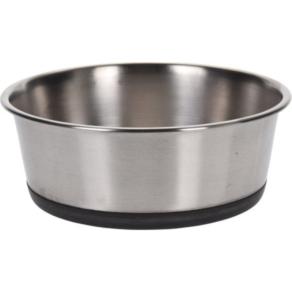 20cm Non-Slip Stainless Steel Bowl – Bowl for Dogs and Cats