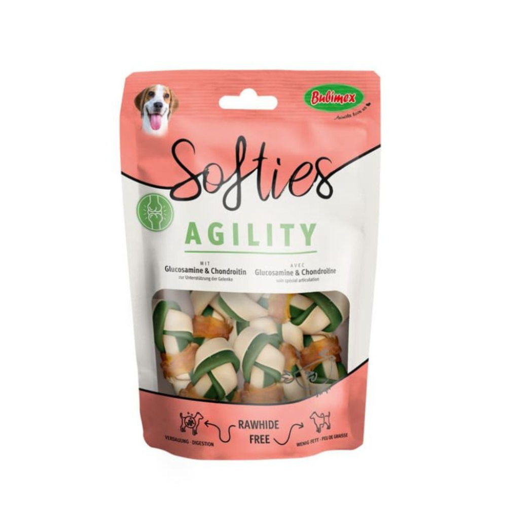 Softies Agility Chien x8, poulet, 120g