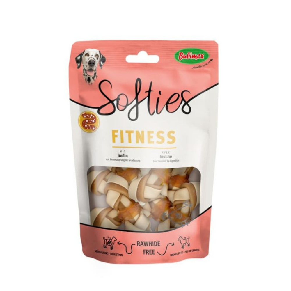 Softies Fitness Chien x8, poulet, 120g