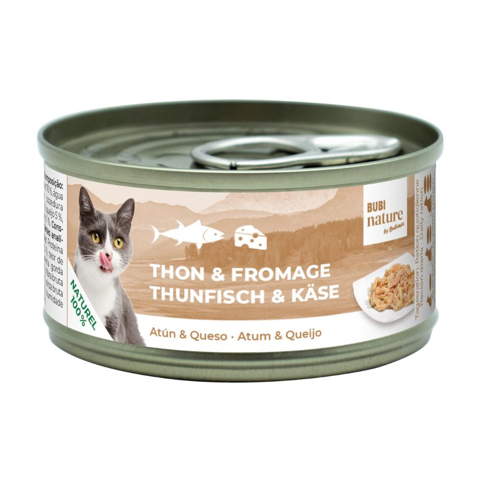 Bubi Nature, thon/fromage, 70g