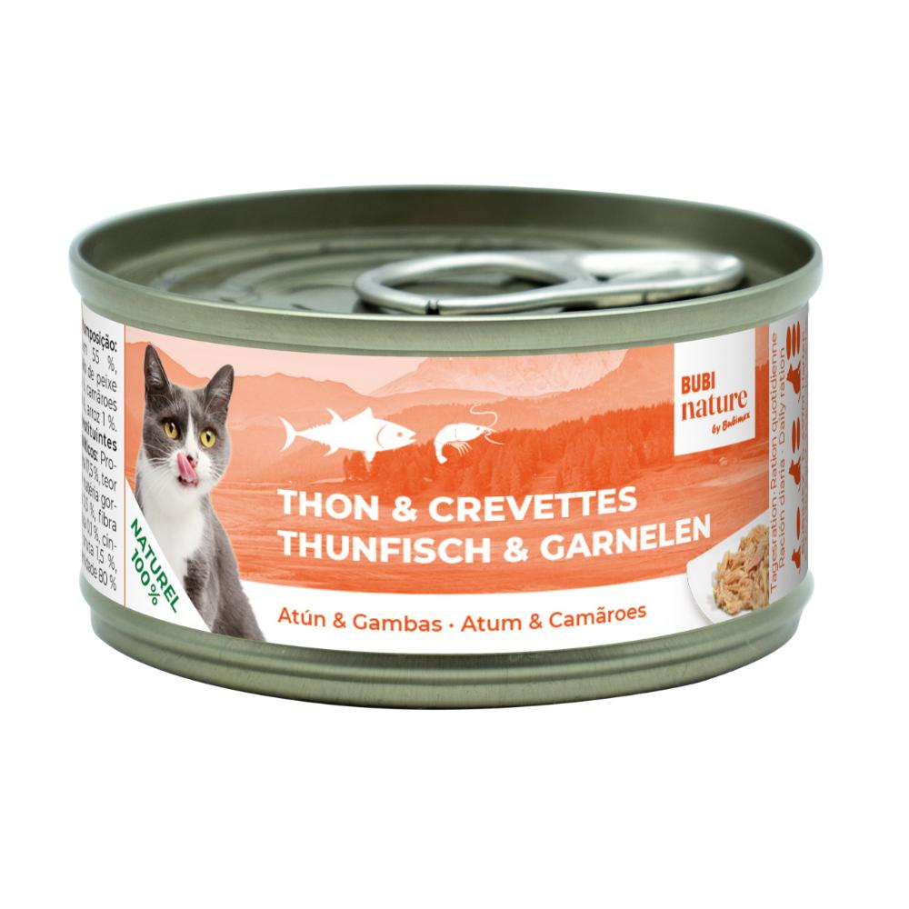 Bubi Nature Beauty, thon/crevettes, 70g