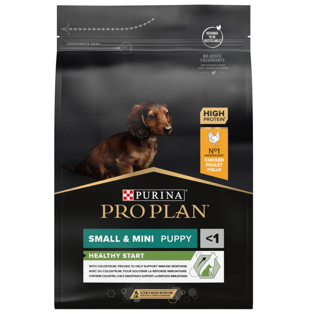 PRO PLAN SMALL & MINI PUPPY healthy start - Riche en poulet - 3kg