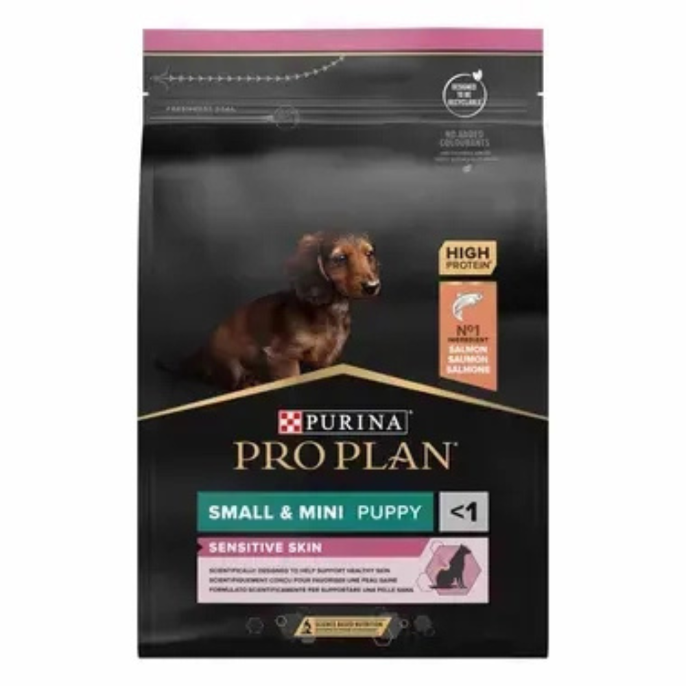 PRO PLAN SMALL & MINI PUPPY SENSITIVE SKIN Rich in salmon - 3kg