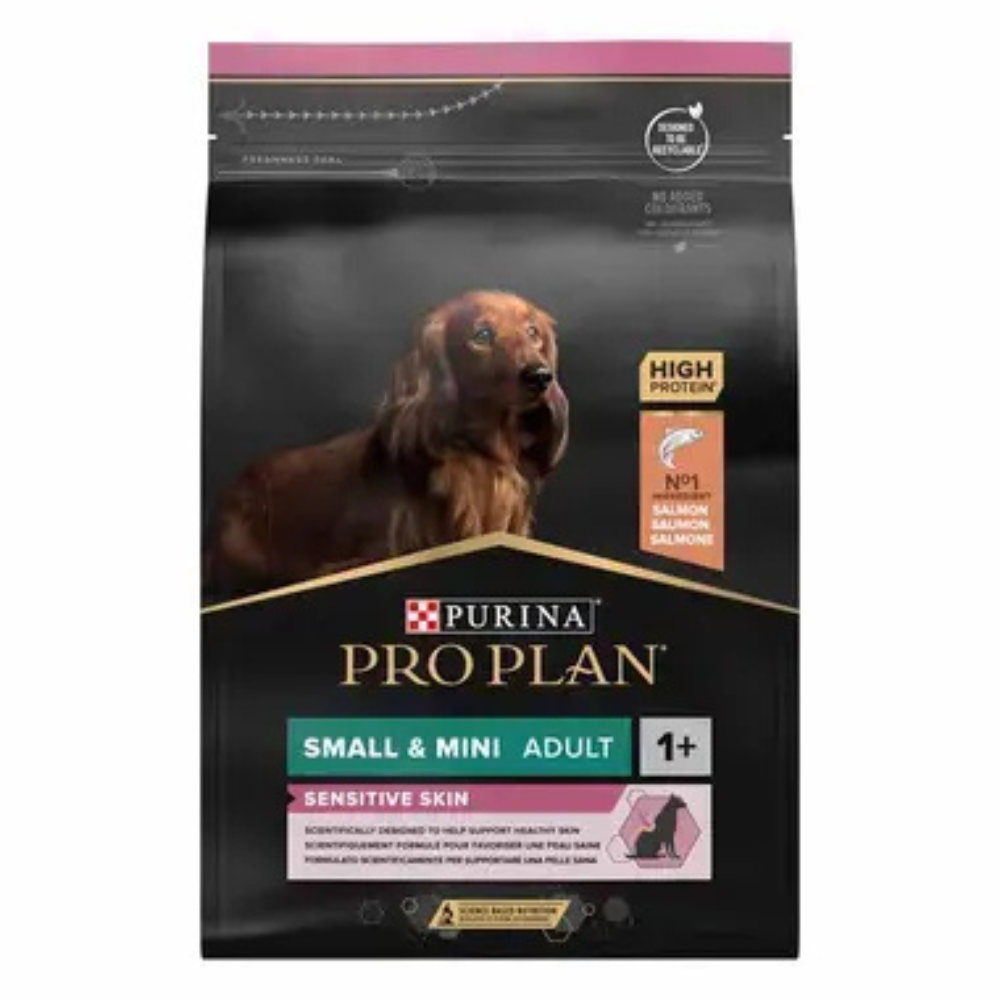 PRO PLAN SMALL & MINI ADULT SENSITIVE SKIN Rich in salmon - 3kg