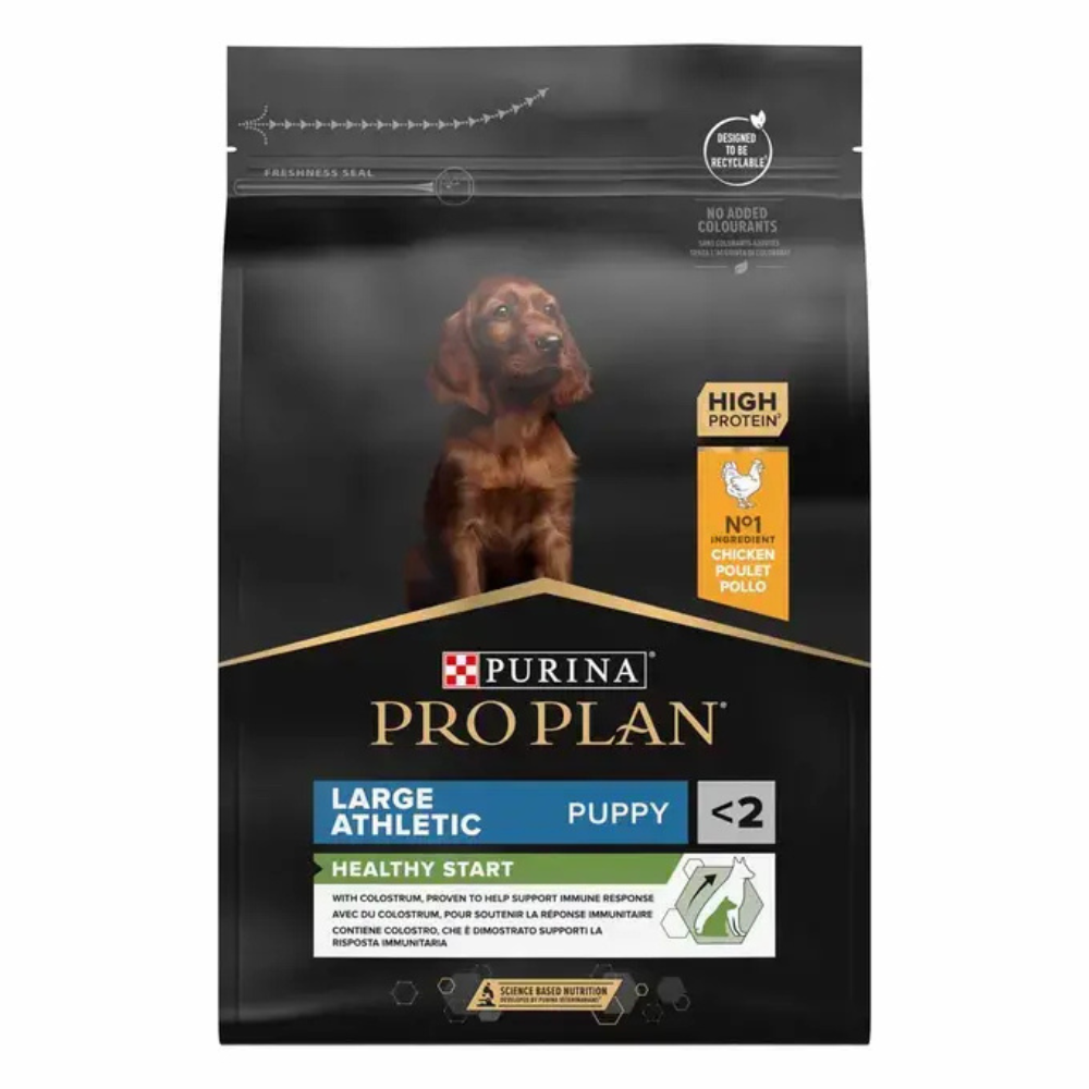 PRO PLAN LARGE ATHLETIC PUPPY HEALTHY START - Rich in chicken - 3kg