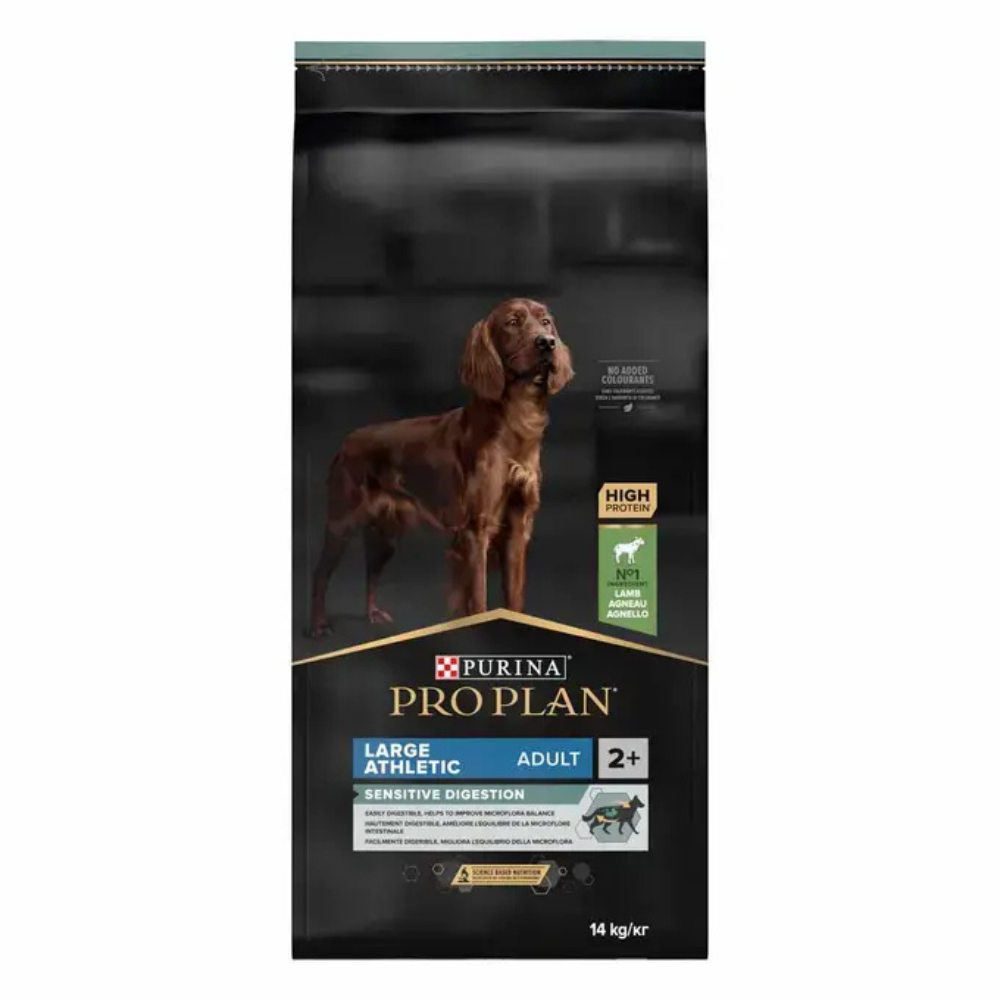 PRO PLAN LARGE ATHLETIC ADULT SENSITIVE DIGESTION - Rich in lamb - 14kg