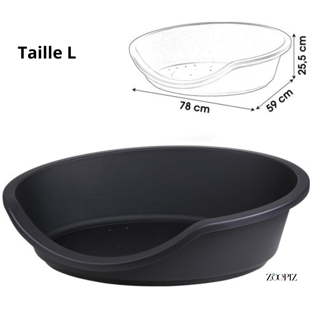 Panier Confortable pour Chien – Fond Antidérapant et Aéré (S à XL)