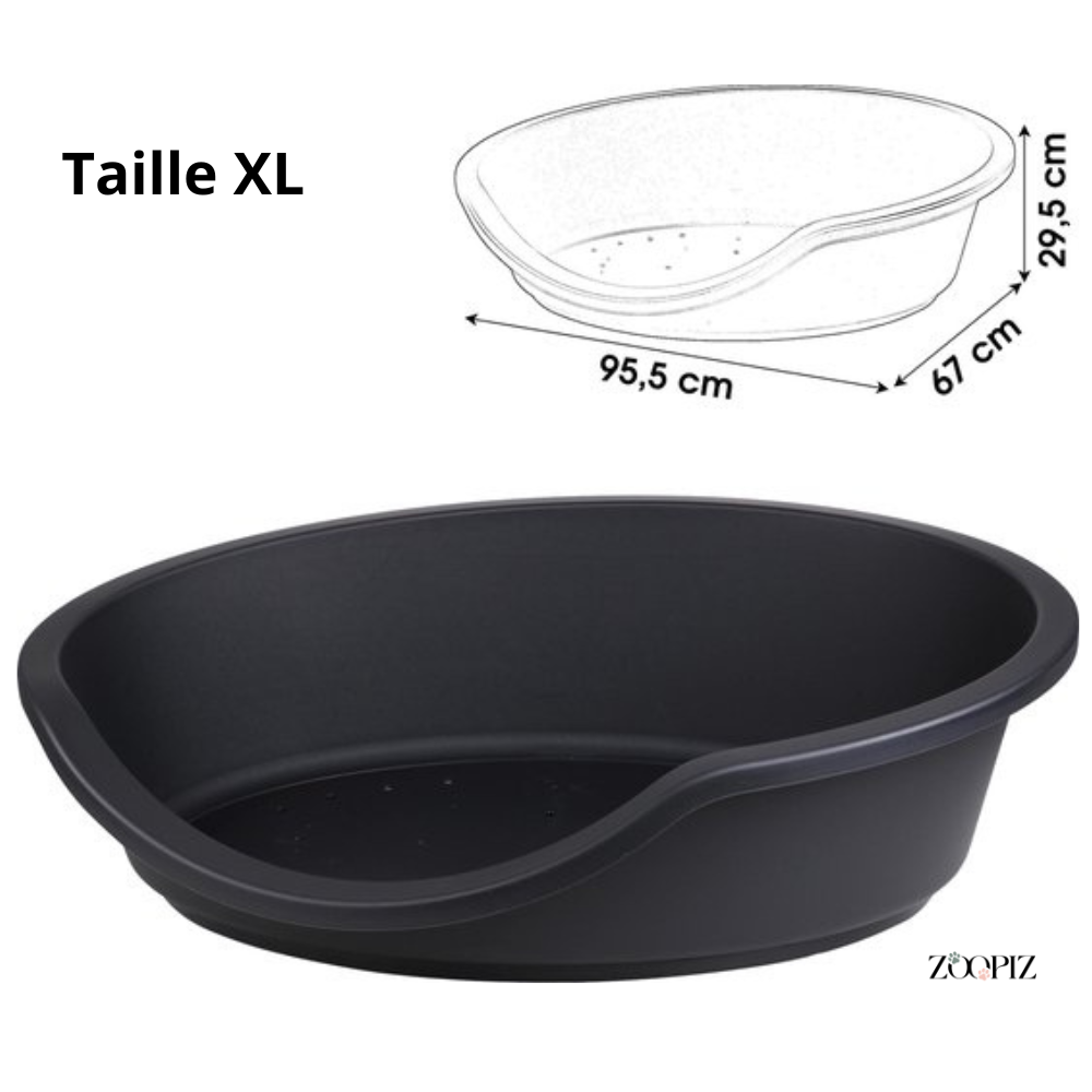 Panier Confortable pour Chien – Fond Antidérapant et Aéré (S à XL)