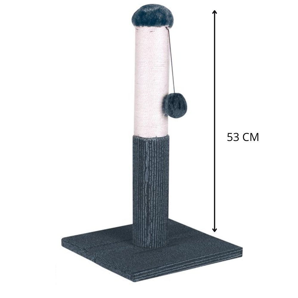 Poteau à griffer avec balle pour chat – Divertissement et confort