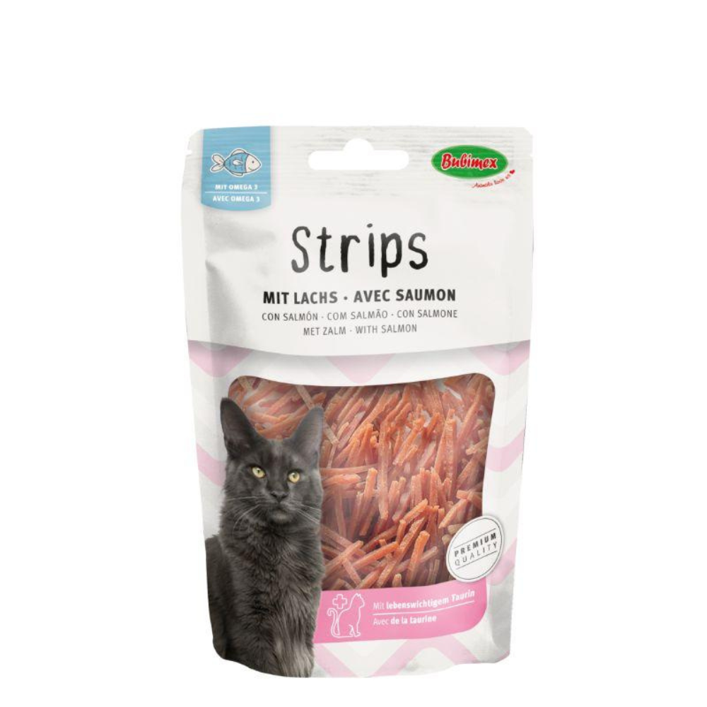 Strips de saumon, 50g