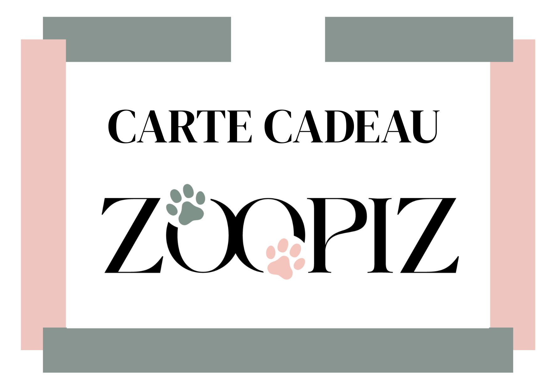 Carte -cadeau Zoopiz