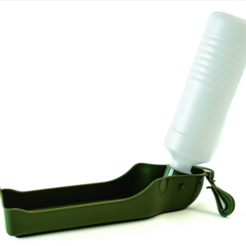 Dog Water Bottle with Reservoir - Portable Water Bottle 500ml