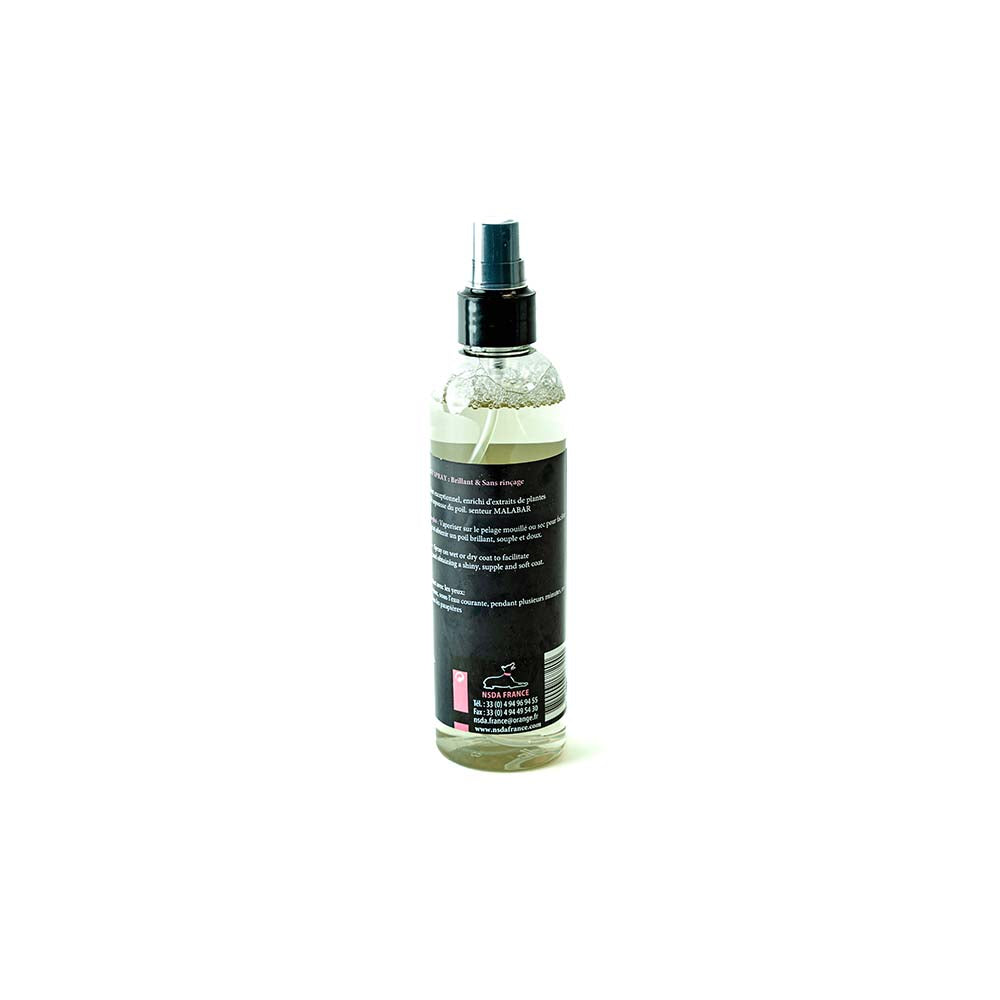 Spray Démêlant Senteur Malabar – Soin Brillance et Anti-Nœuds Chiens et Chats