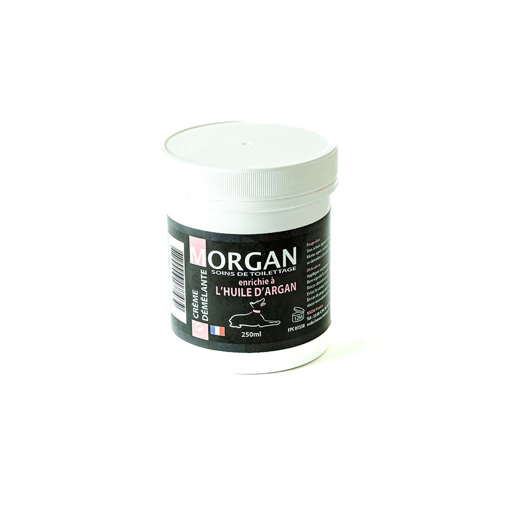 Morgan Crème Démêlante Huile d'Argan – Soin Nourrissant pour Poils Longs