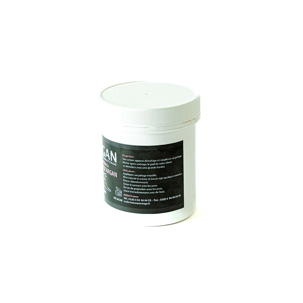 Morgan Crème Démêlante Huile d'Argan – Soin Nourrissant pour Poils Longs