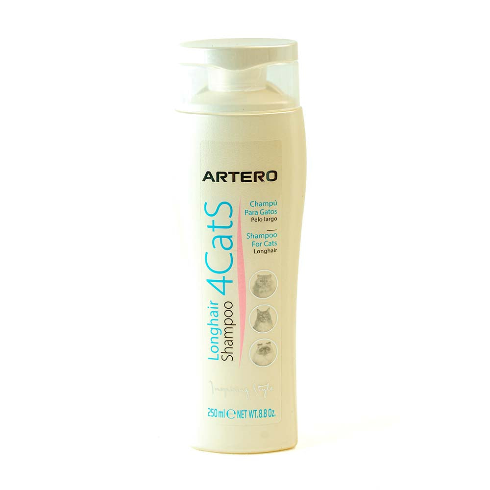 Artero 4Cats Longhair Shampoo 250ml - For Long-Haired Cats