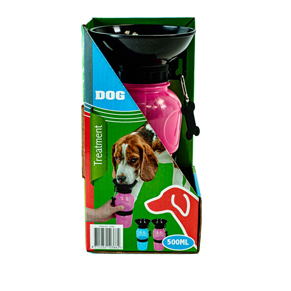 Gourde de Voyage pour Chien – Bouteille d'Eau avec Distributeur"