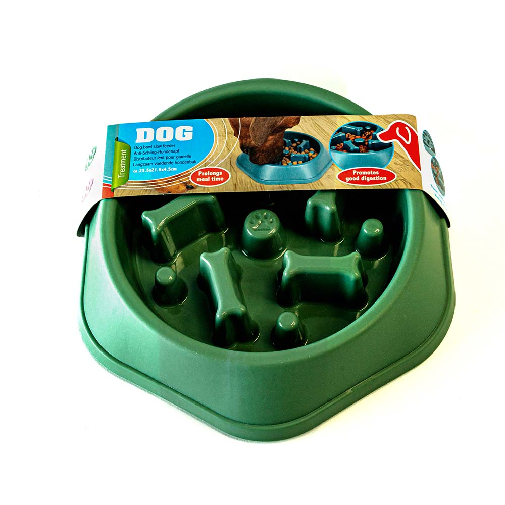 Anti-Glutton Dog Bowl - Slows Down Ingestion & Preserves Digestive Health