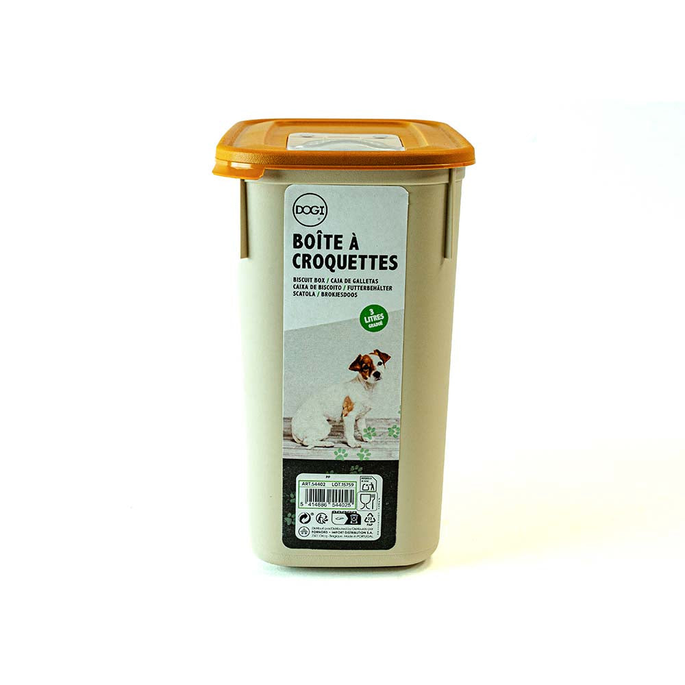 3L Airtight Croquette Box - Keeps Food Fresh and Easy to Measure
