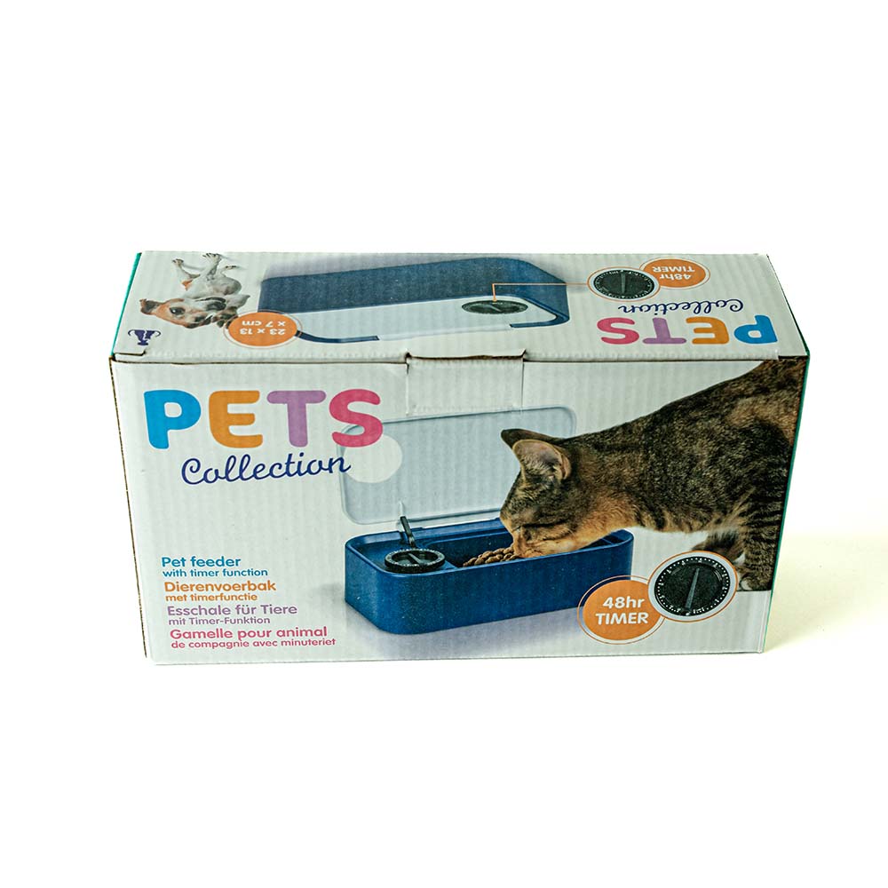 Automatic feeder with 48-hour timer - Cat & Dog