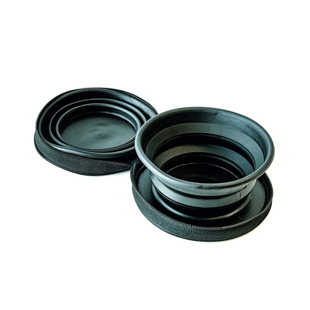 Travel Dog Bowl - Retractable and Collapsible Double Bowl