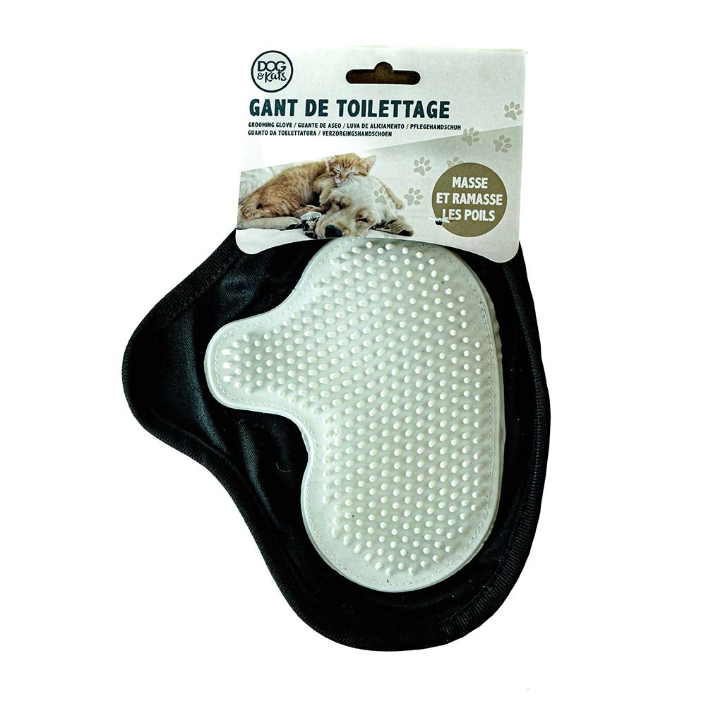 Dog and Cat Grooming Glove - Massage and Hair Removal