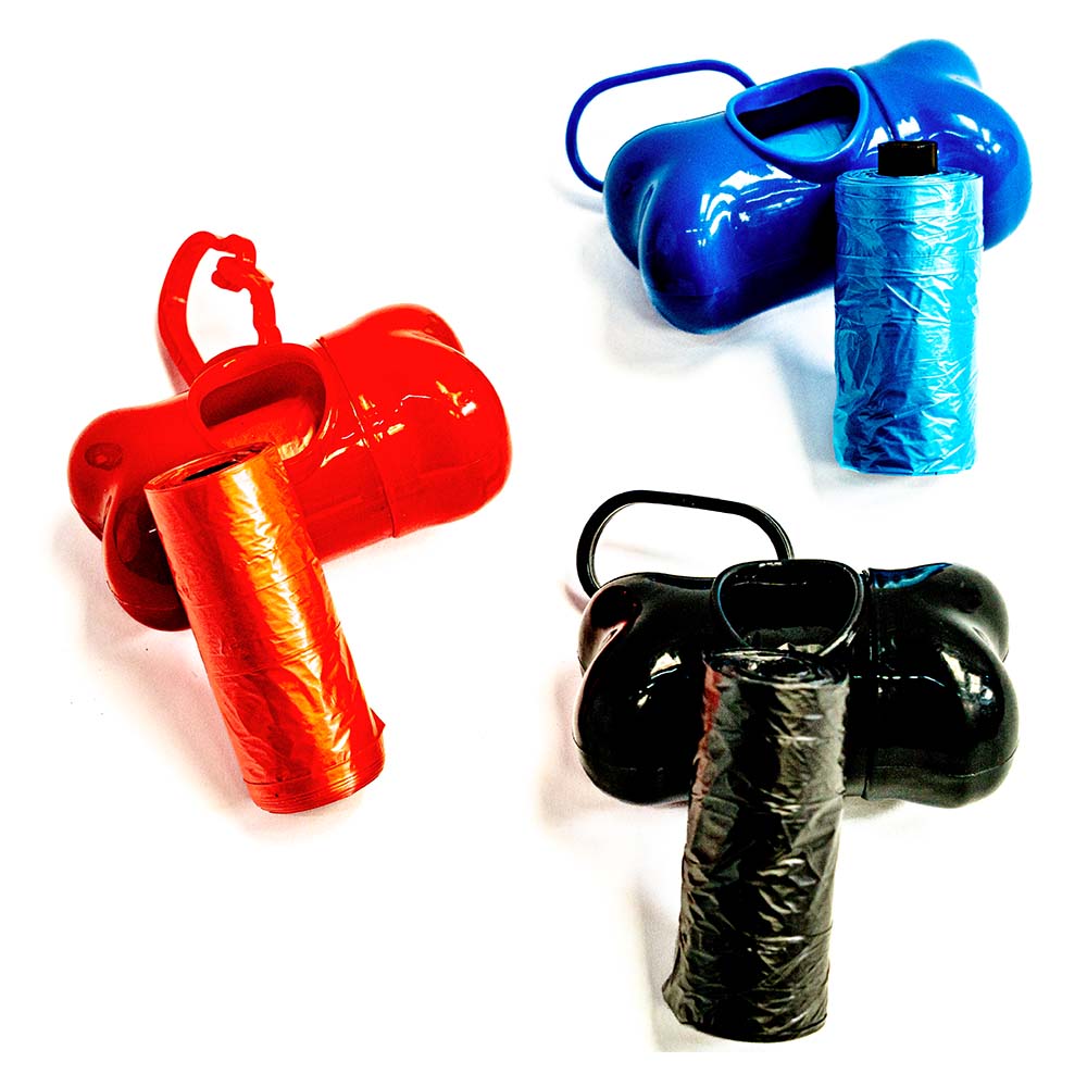 30 Poop Bags with Dispenser – Practical and Biodegradable