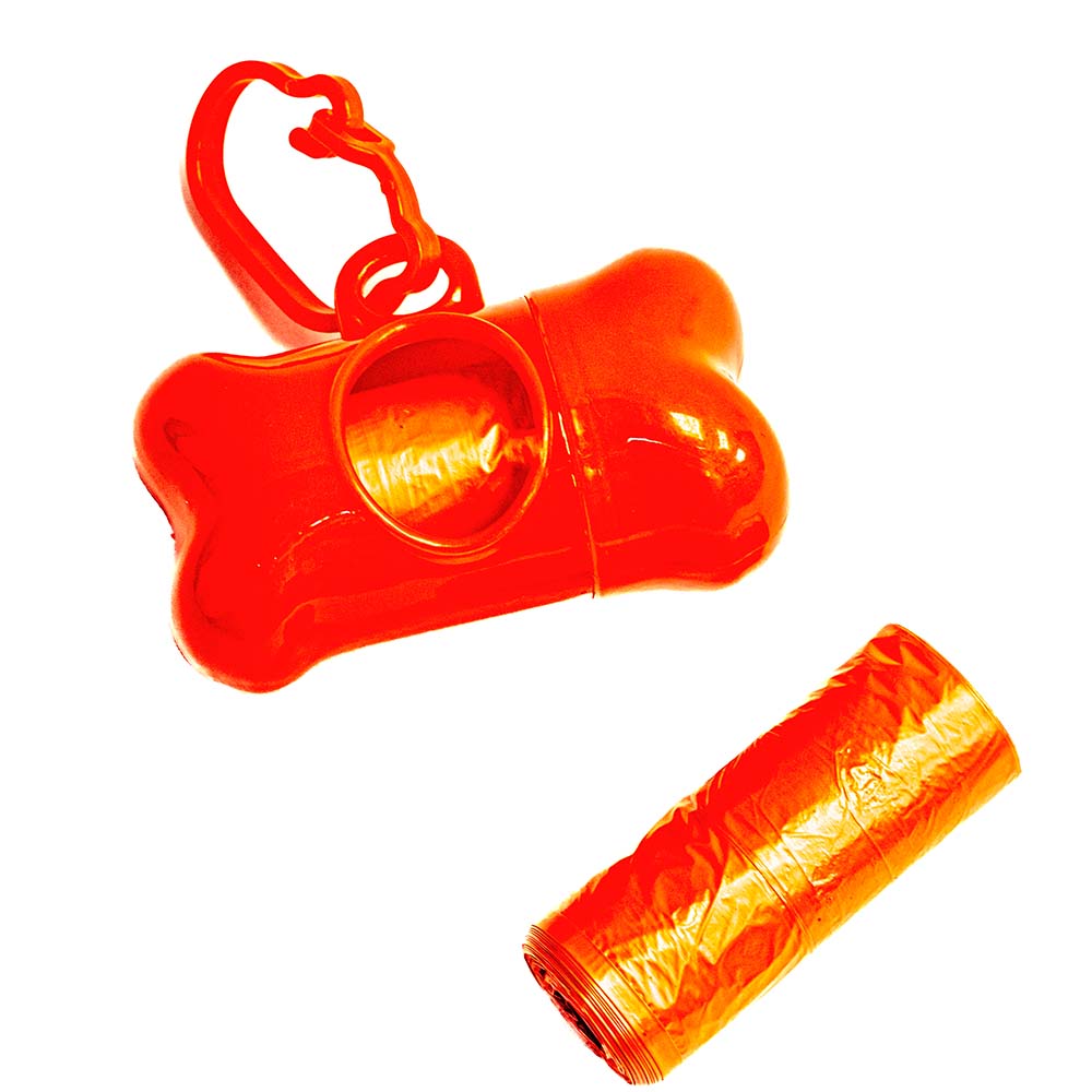 30 Poop Bags with Dispenser – Practical and Biodegradable