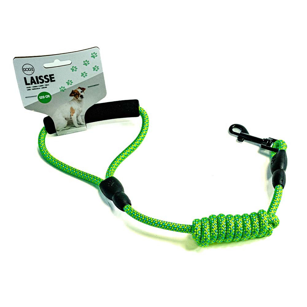Laisse pour Chien 1,20m – Poignée Confort et Résistance Maximale