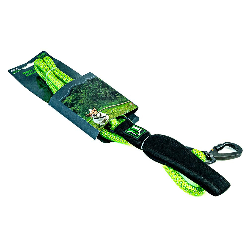 Laisse Chien 1,60m – Manche en Métal Robuste et Sécurisé