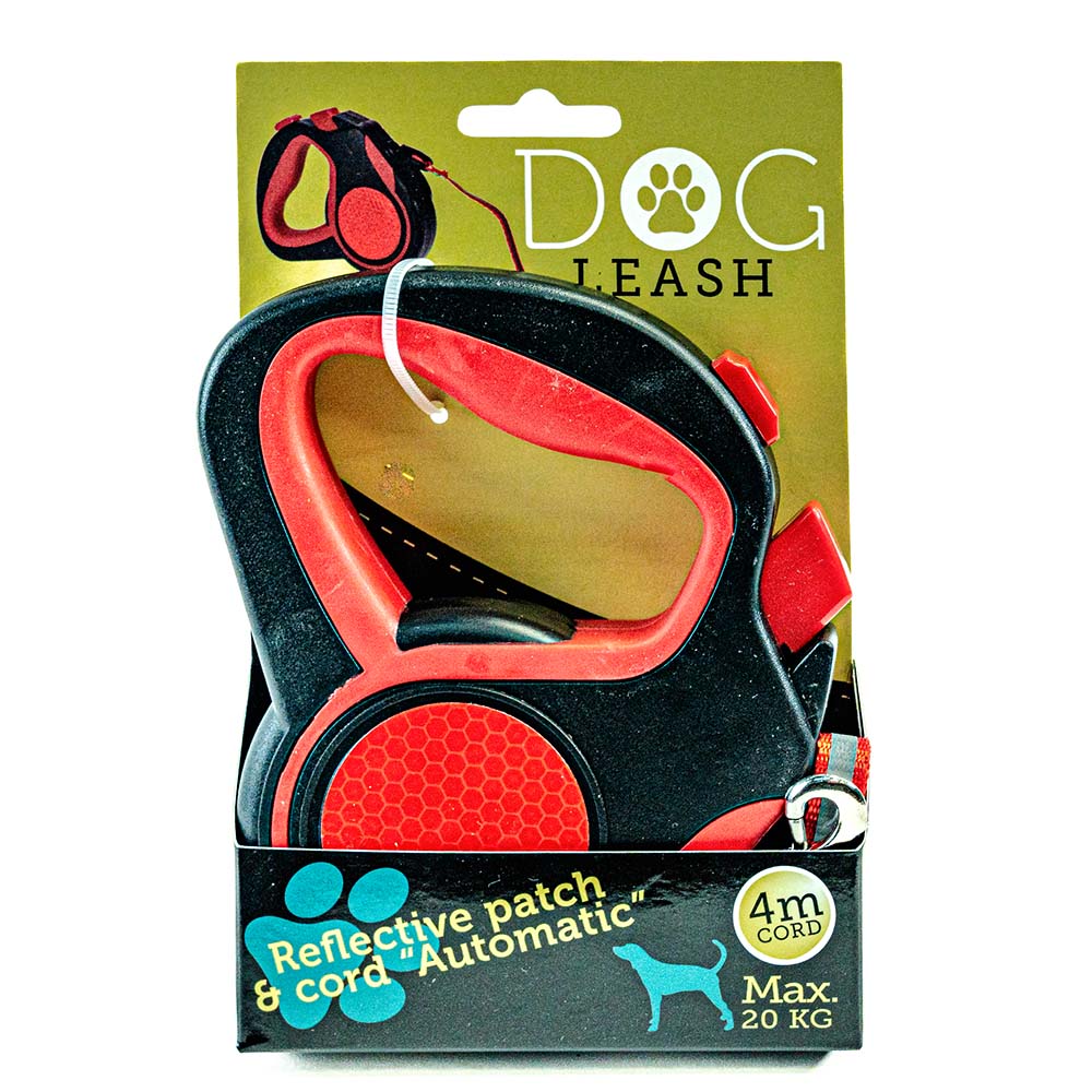 Laisse Automatique 4m pour Chien – Enrouleur Résistant et Confortable