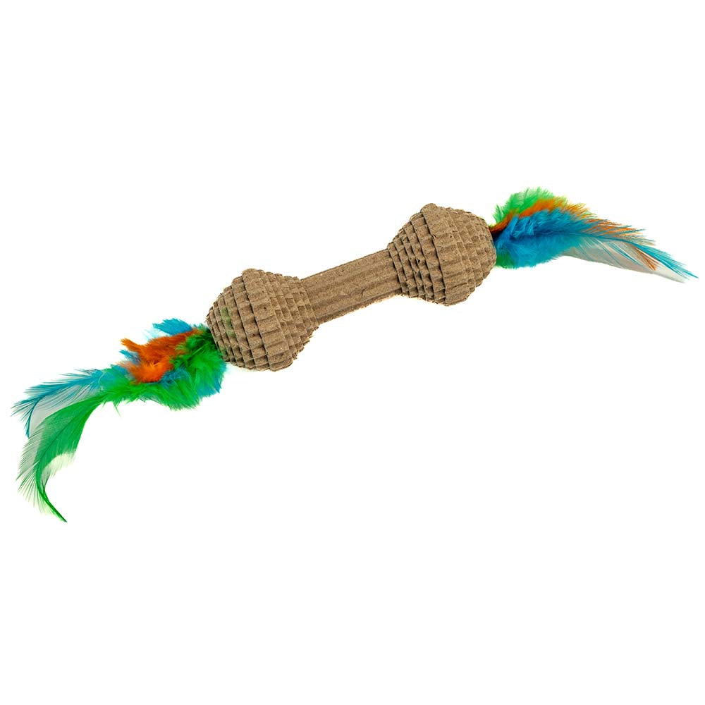 Griffoir pour Chat avec Plume - Jeu et Griffes en Santé