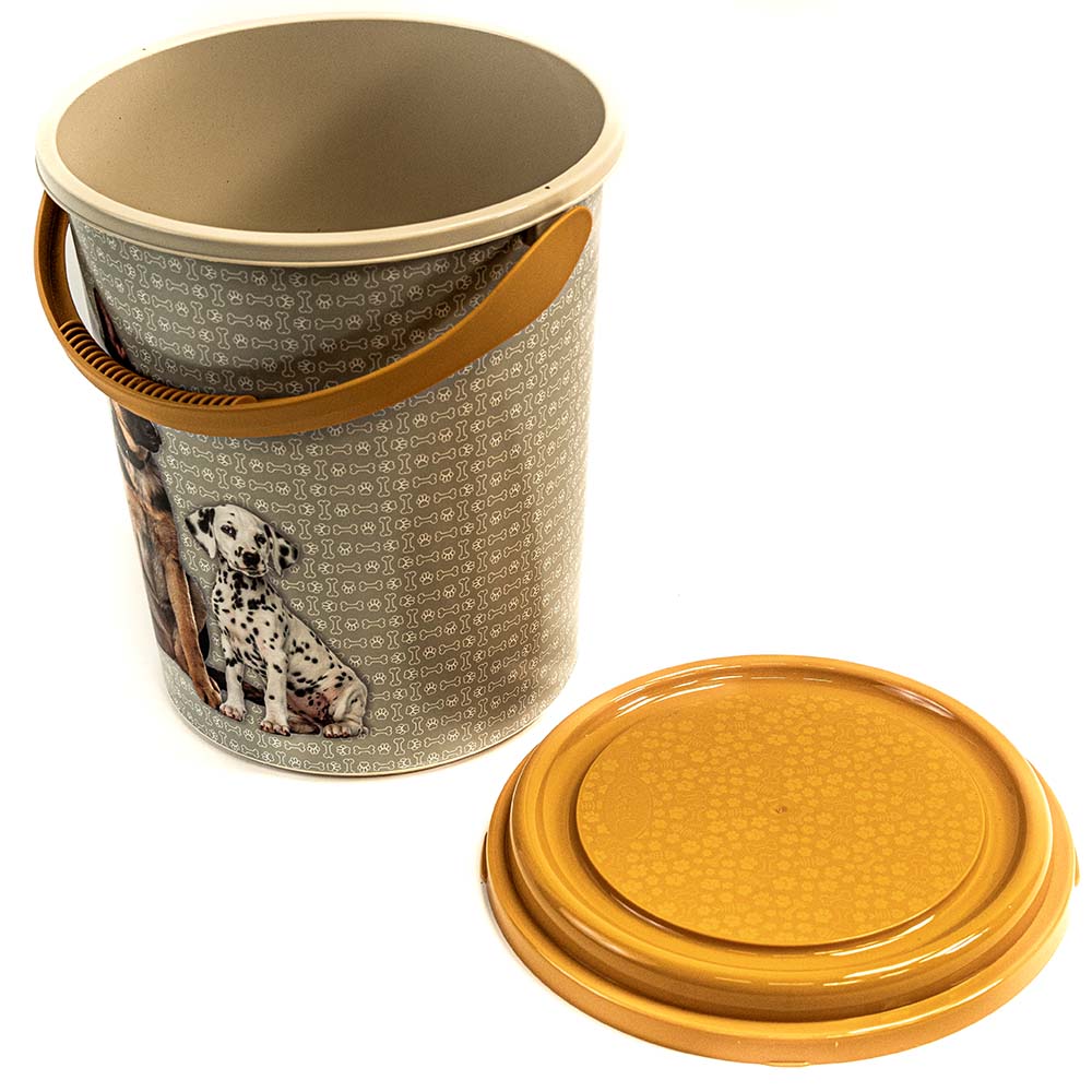Airtight Pet Food Bucket – Keeps Pets Fresh – 11L
