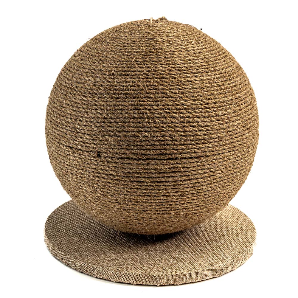 Griffoir boule en sisal pour chat – Jouet interactif et anti-griffes