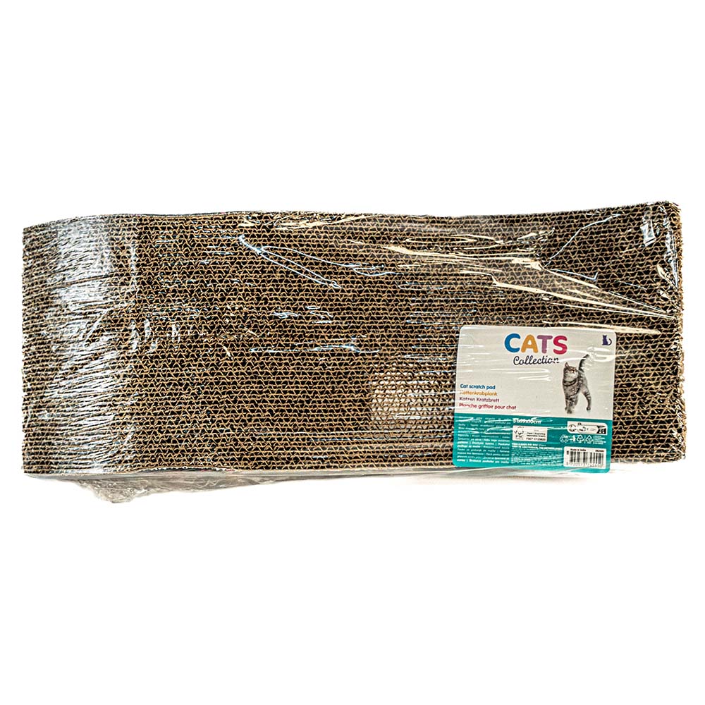 Cardboard cat scratching post – Ideal for claw maintenance