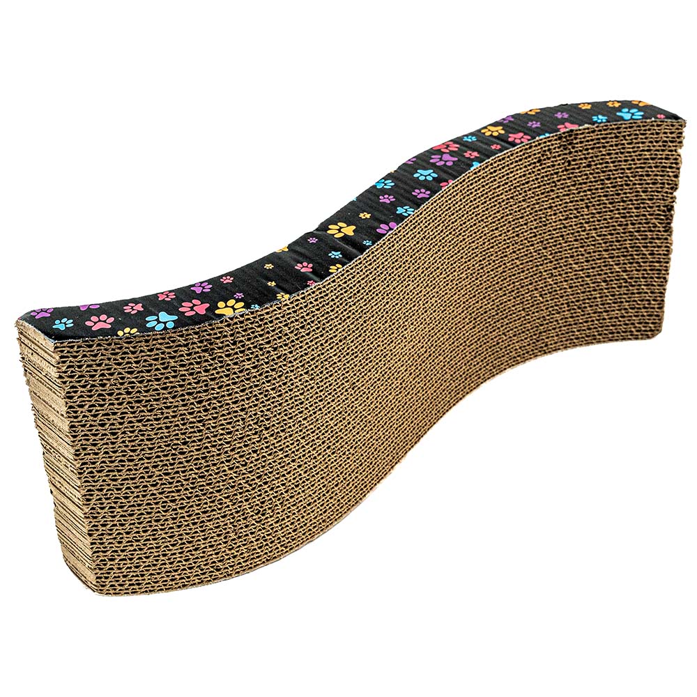 Cardboard cat scratching post – Ideal for claw maintenance