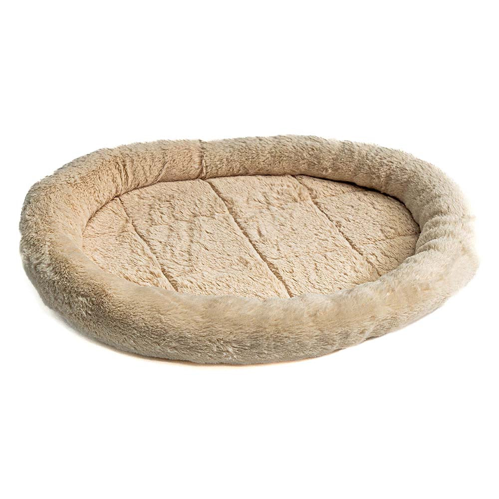 Coussin Ovale Confortable pour Chien et Chat – Lit Moelleux et Durable